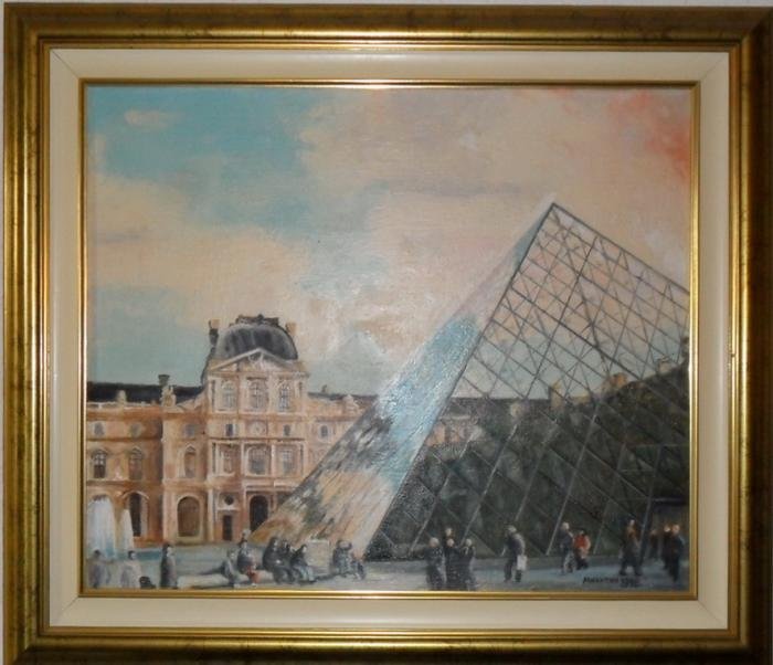 Pariz LUVR, Slika Kovinčić Milutin