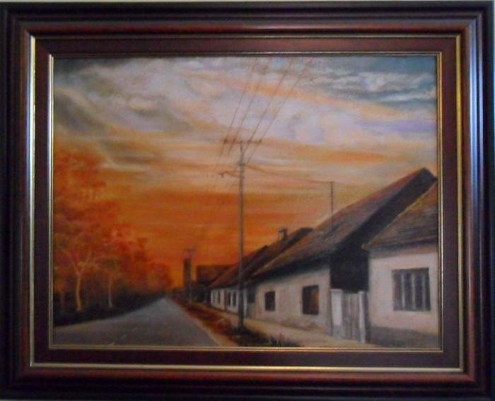 `Donji šor u Šidu`, Painting Kovinčić Milutin