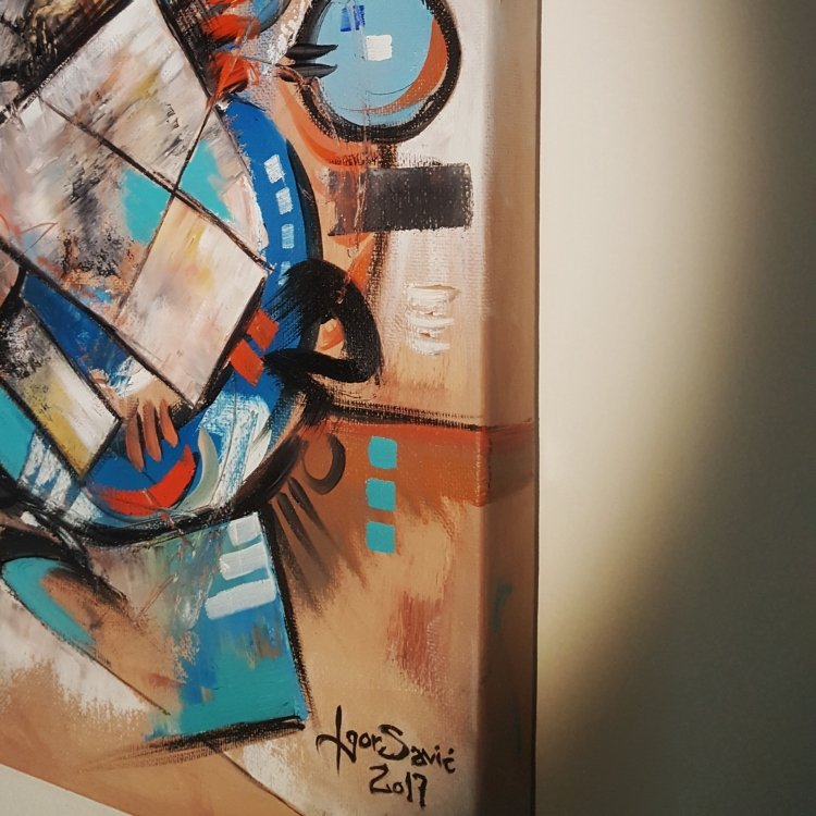Escape from chaos, Painting Savić igor