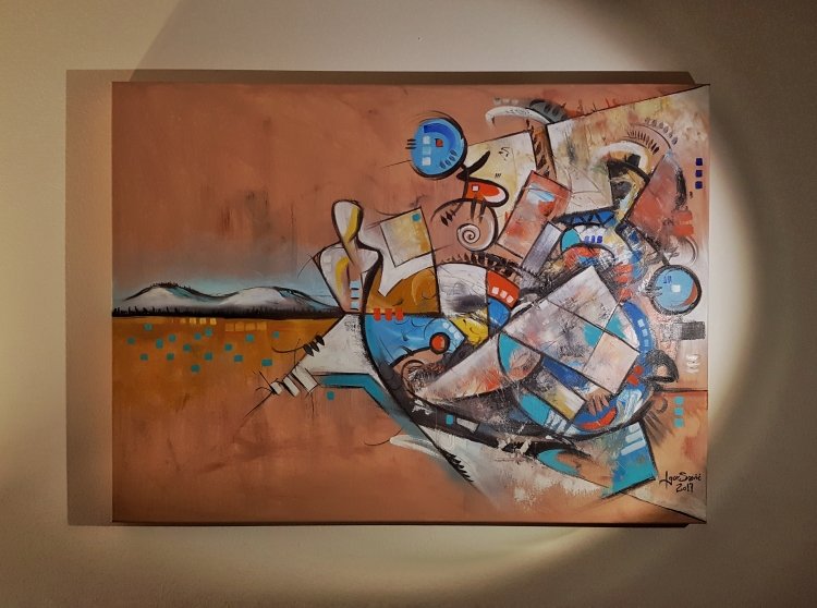 Escape from chaos, Painting Savić igor