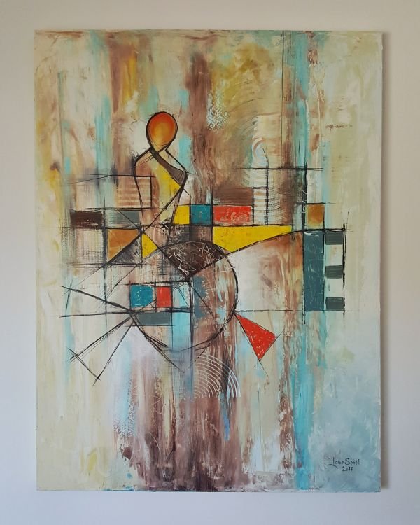 Abstraction 19, Painting Savić igor