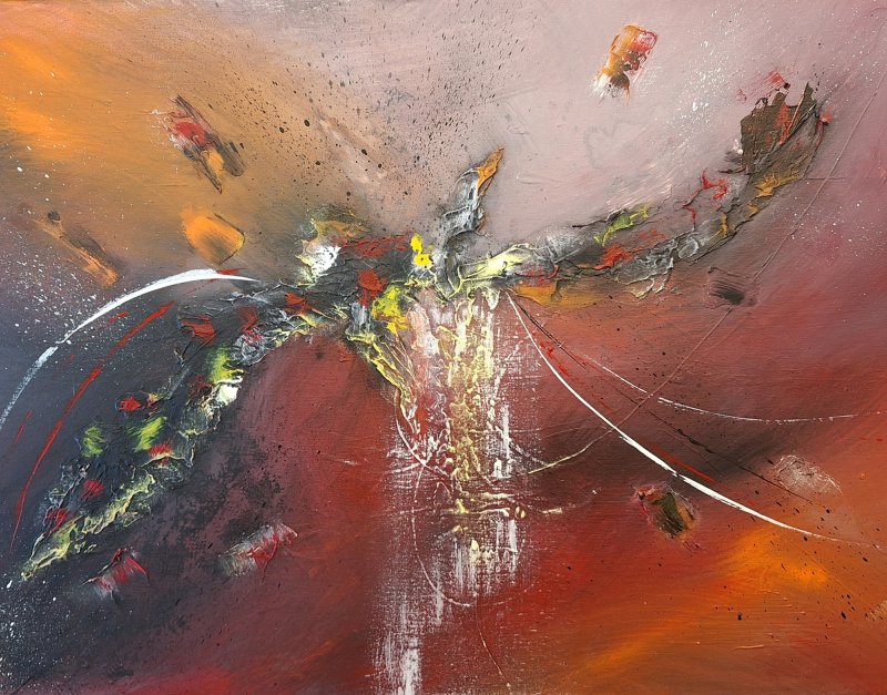 Vatreni let, Painting KRISTINA PETRONIJEVIĆ