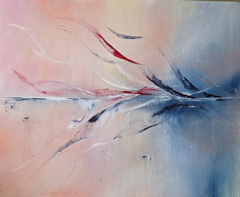 Horizont i snovi 44, Painting KRISTINA PETRONIJEVIĆ