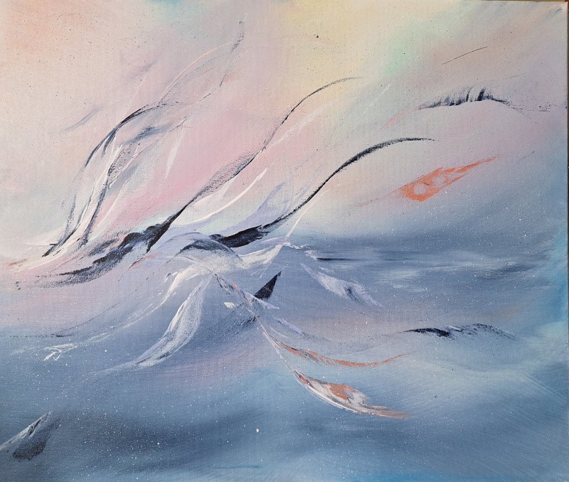 Horizont i snovi 45, Painting KRISTINA PETRONIJEVIĆ