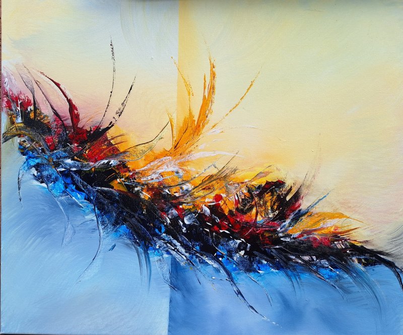 Rapsodija 7, Painting KRISTINA PETRONIJEVIĆ