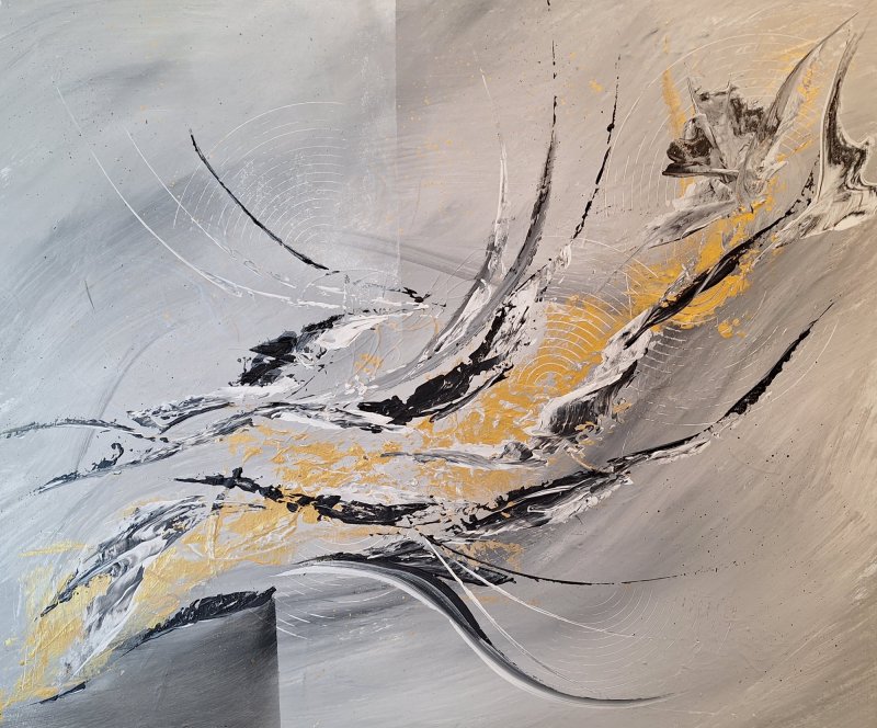 Rapsodija 8, Painting KRISTINA PETRONIJEVIĆ
