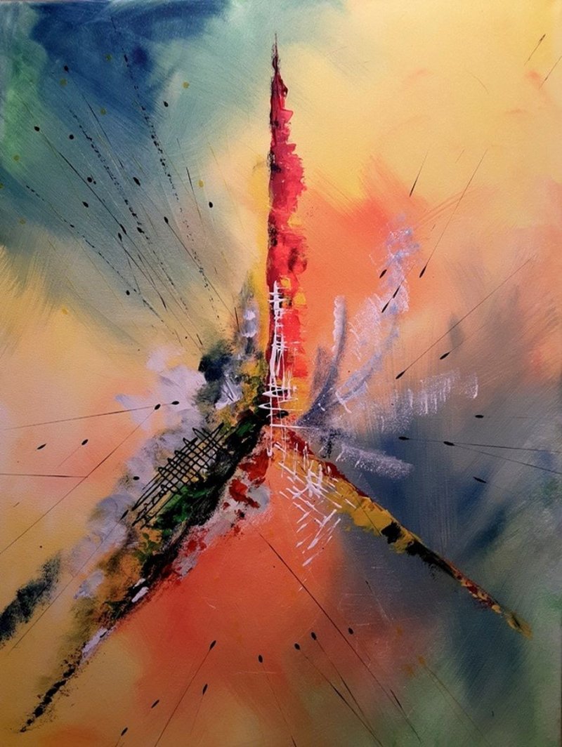 Refleksija 3, Slika KRISTINA PETRONIJEVIĆ