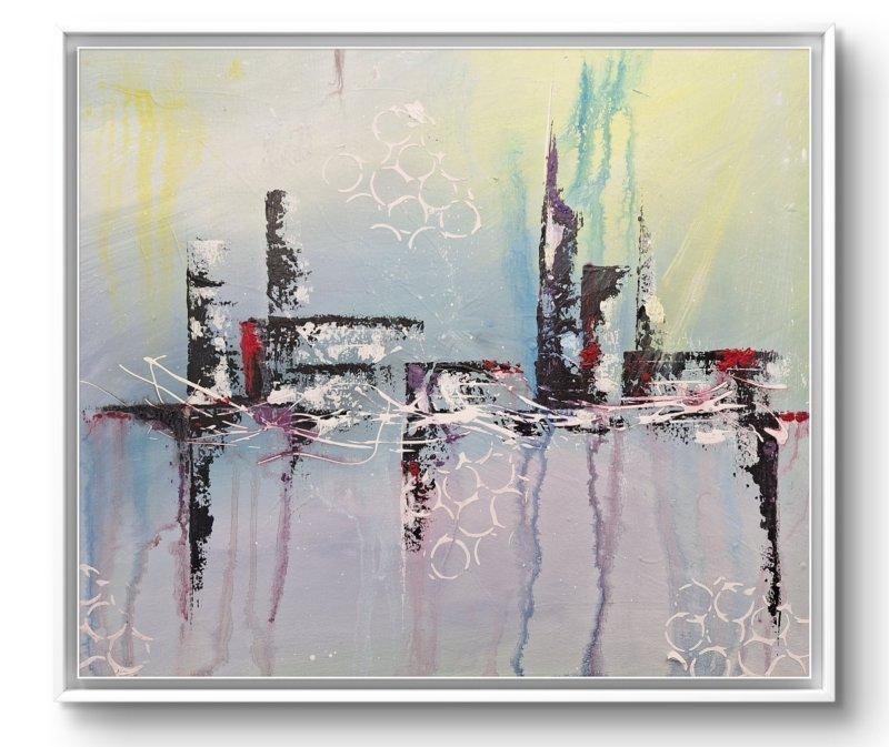 Odrazi snenog grada, Painting KRISTINA PETRONIJEVIĆ