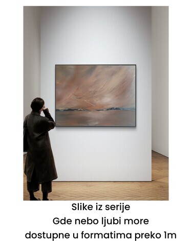 Slika na zidu: Gde nebo ljubi more veliki formati slika