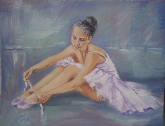 balerina2, Painting Vučković Jasmina