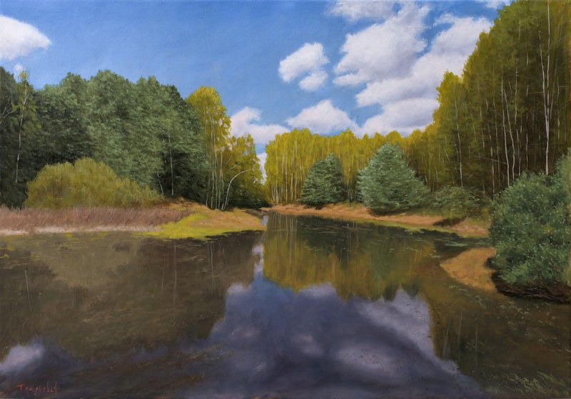 Shallow Bay, Painting Trajković Dejan