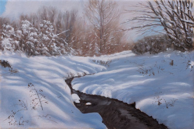 He Found His Own Way, Painting Trajković Dejan