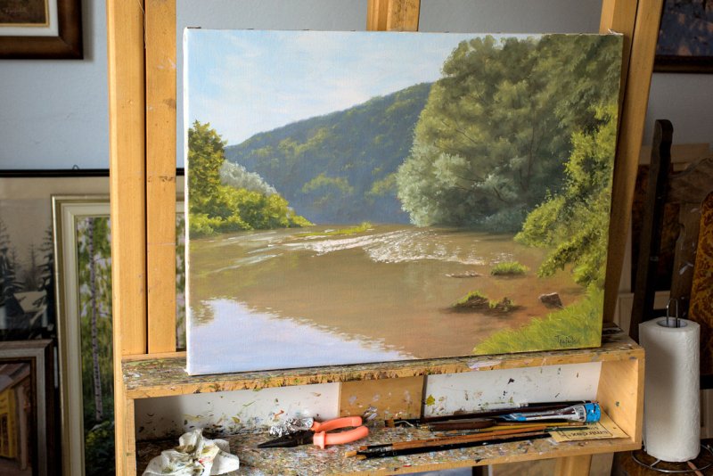 Waiting for the Summer, Painting Trajković Dejan