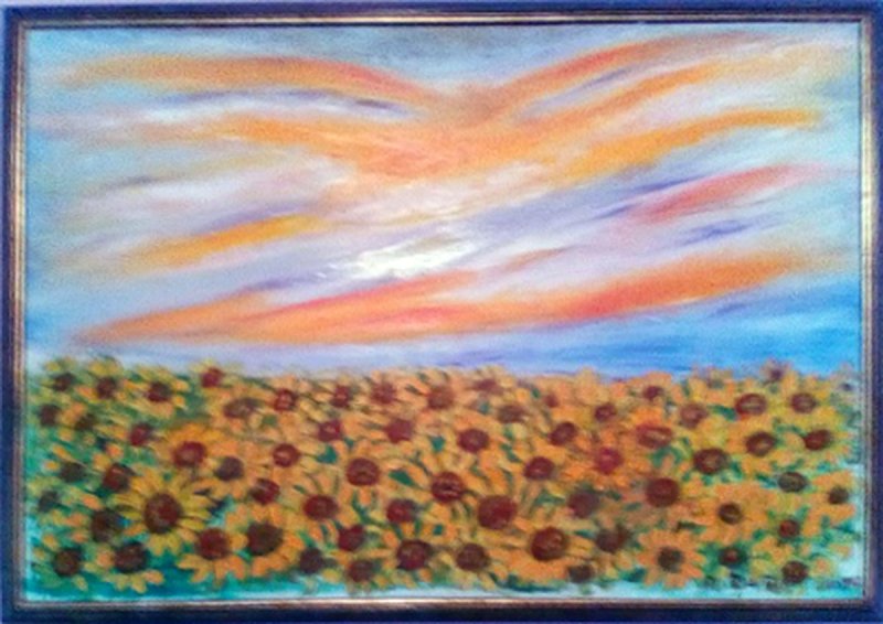Suncokreti, Painting Dobrijevic Radojka