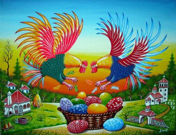 EASTER 2013., Painting Zarić Zoran