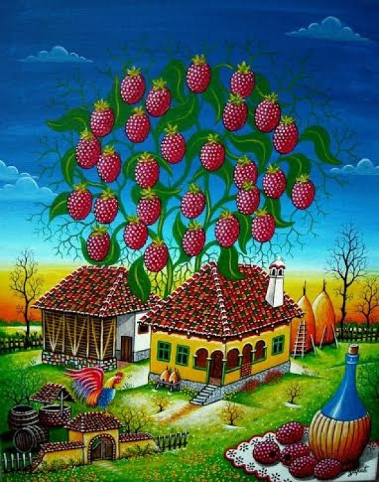 ŽUTA KUĆA, Painting Zarić Zoran