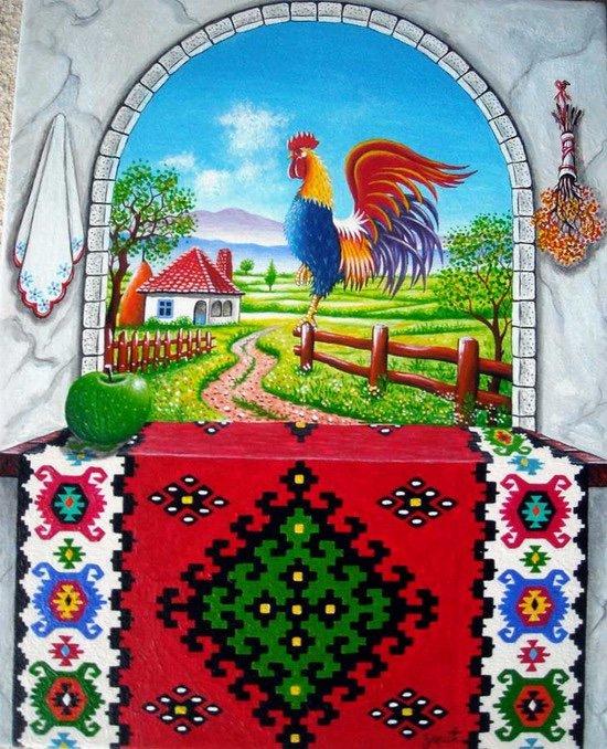 Naive, Mount Rudnik, Painting Zarić Zoran