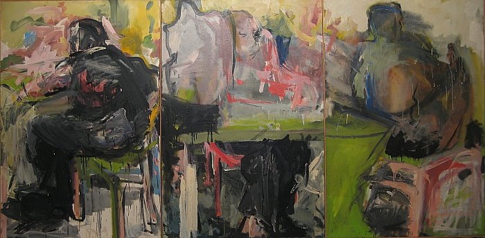 Party- triptih, Painting Cvetkovic Dragan Cvele
