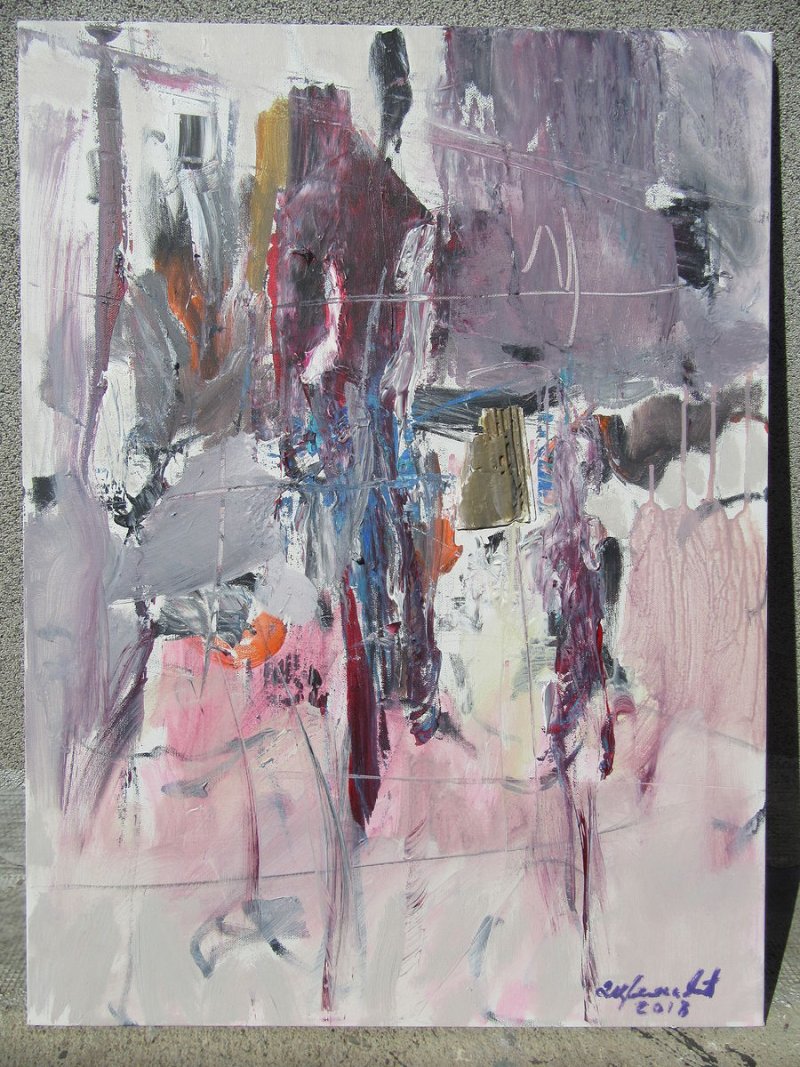 Composition, Painting Cvetkovic Dragan Cvele
