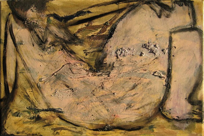 Act woman, Painting Cvetkovic Dragan Cvele