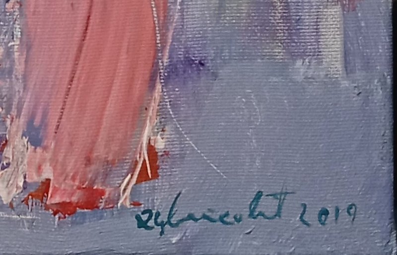 Abstract composition, Painting Cvetkovic Dragan Cvele