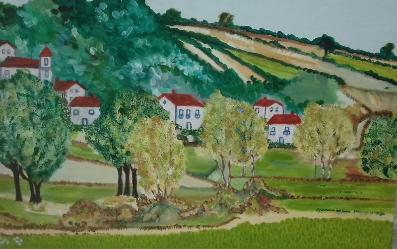 Spring beauty, Painting AnaArt