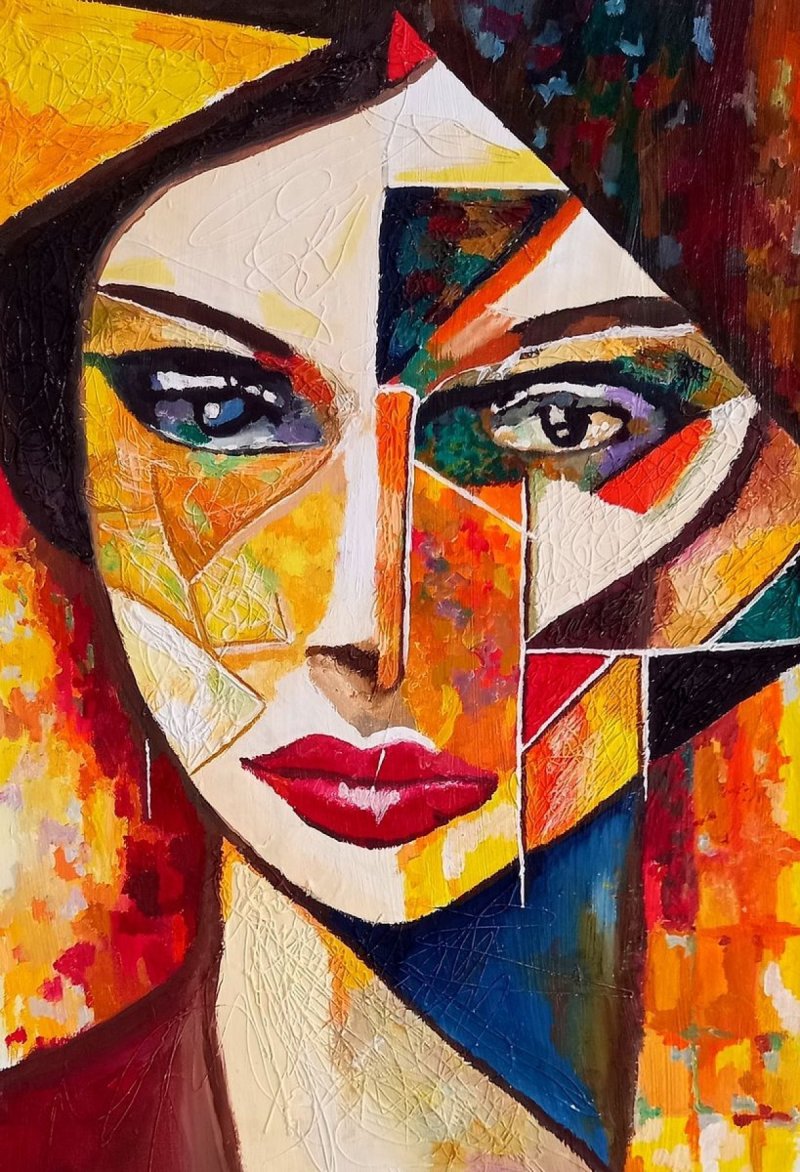Donna 1, Painting AnaArt