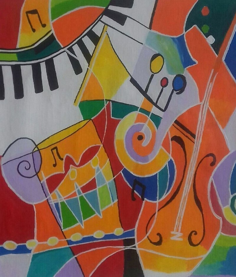 Music music, Slika AnaArt