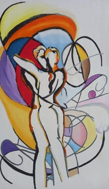Hug, Painting AnaArt