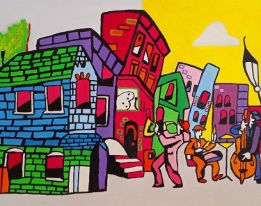 Slika na zidu: Music street