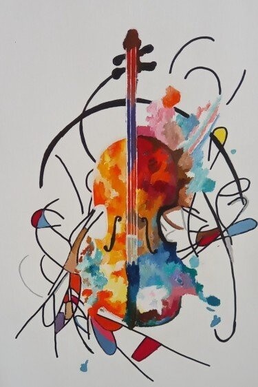 Slika na zidu: Violin world