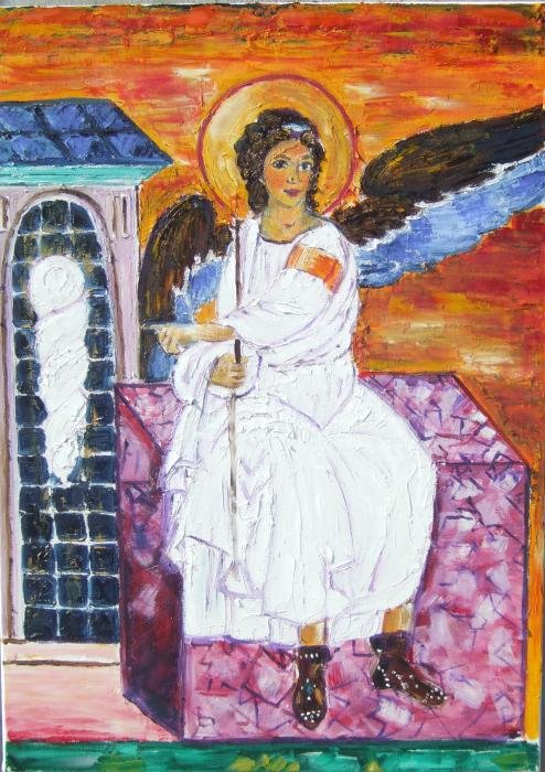 beli andeo, Painting Polovina Biljana