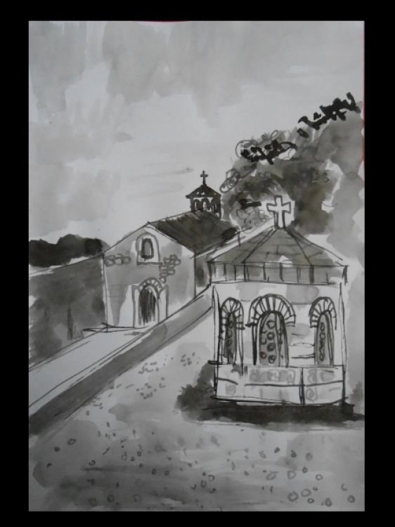 Crkva Svete Petke na Kalemegdanu, Drawing Polovina Biljana
