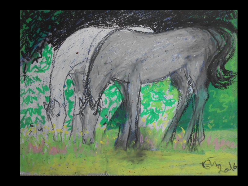 Konji, Painting Polovina Biljana