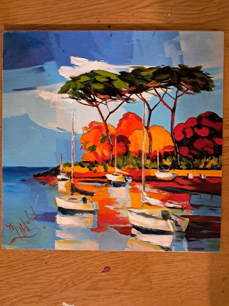 Camci, Painting Djurković Bogavac Snežana Art As
