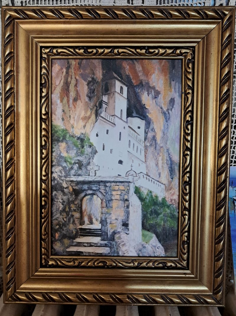Ostrog,, Slika Djurković Bogavac Snežana Art As
