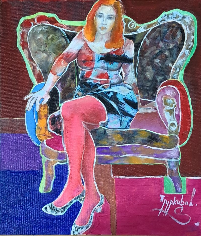 Jedan običan dan, Painting Djurković Bogavac Snežana Art As