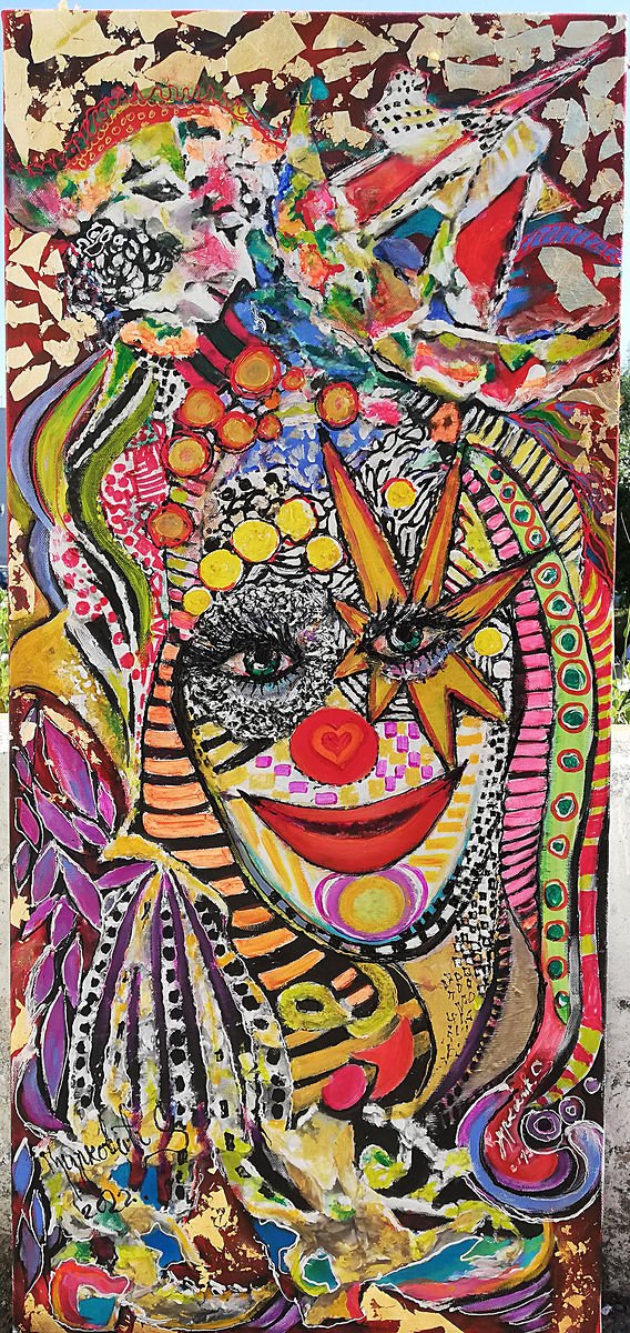 ` ISKRA`  85x40,ulje, Slika Djurković Bogavac Snežana Art As