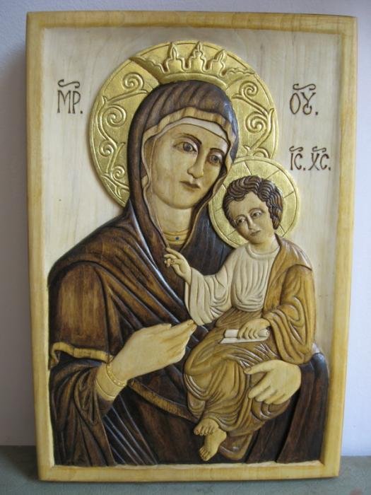 Mary and Jesus, Handicraft Milišić Milan