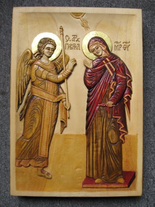 Annunciation, Handicraft Milišić Milan