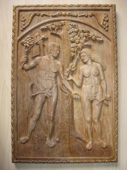 Adam i Eva, Carving Milišić Milan