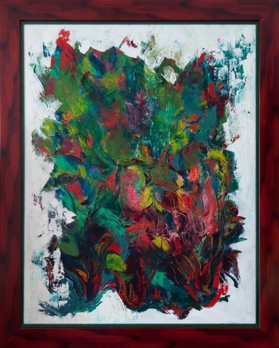 Spiritual garden Transformation, Painting Todosijević Mina