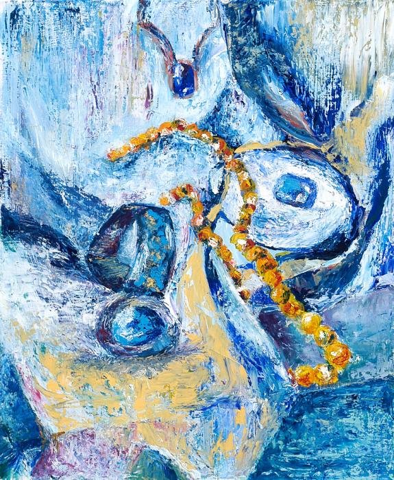 Tucked into self, Painting Todosijević Mina