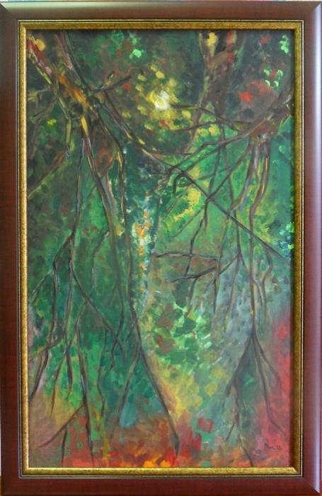 On the trail of light, Painting Todosijević Mina