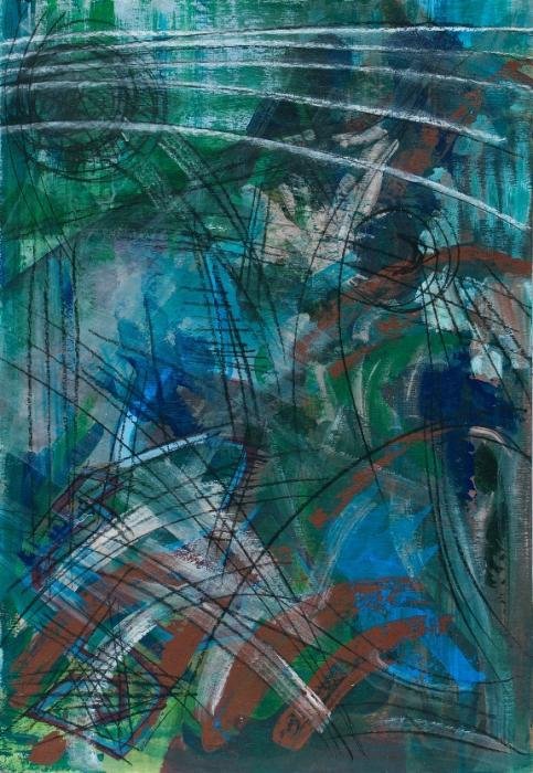 Mess in the head 2, Painting Todosijević Mina