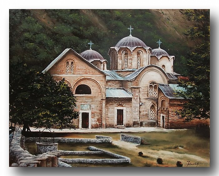 PECKA PATRIJARSIJA, Painting Jovanović Milan
