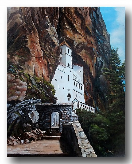 Manastir Ostrog, Slika Jovanović Milan