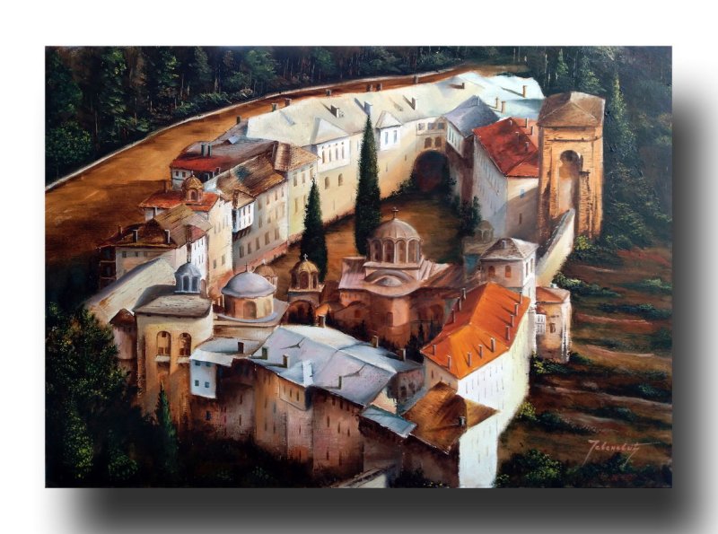 Hilandar, Painting Jovanović Milan
