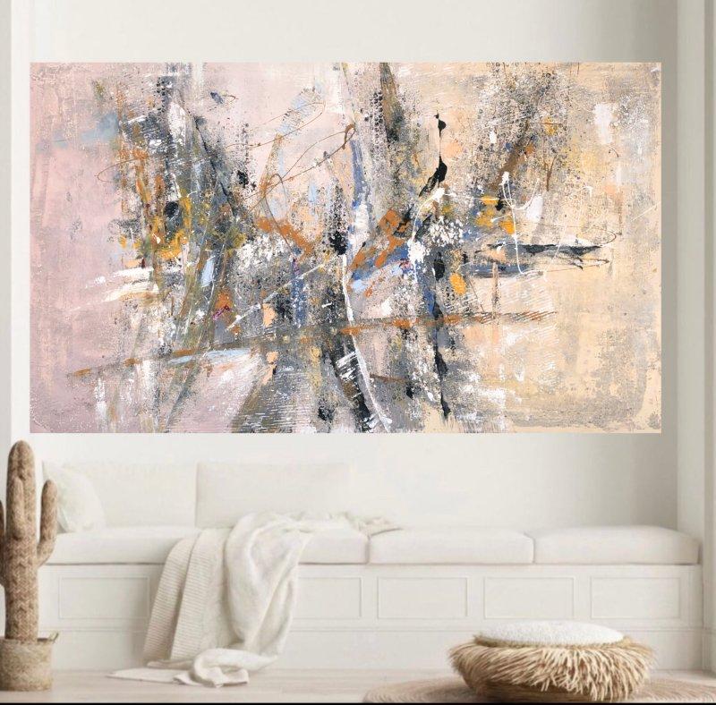 The moment in time-3, Painting Djordjevic Snezana