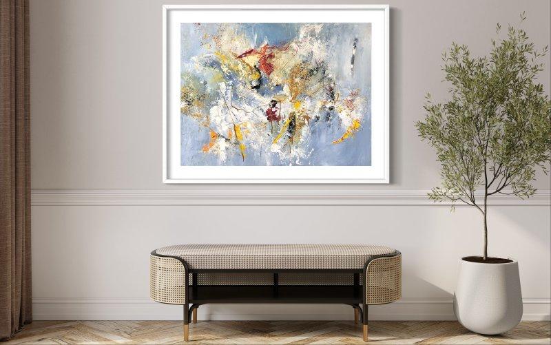 The Colors of Our Sky-5, Painting Djordjevic Snezana